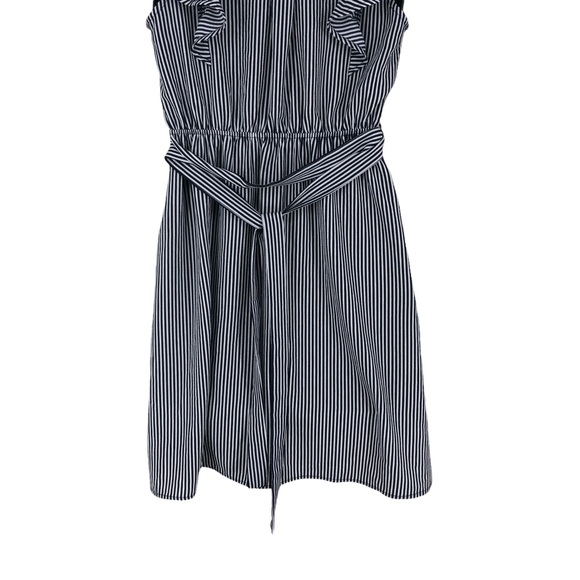 VTG 1950s-60s Seersucker Style Dress by Monteau of Los Angeles Blue & White S - Picture 12 of 13